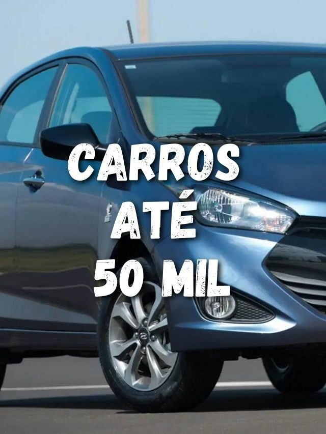 Carros até 50 mil: melhores usados nessa faixa de preço em 2023
