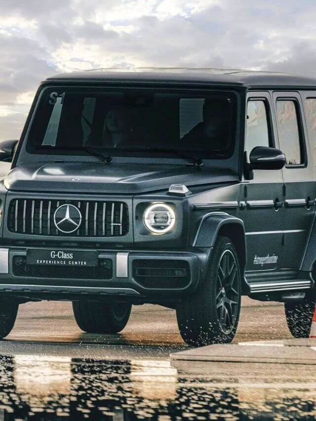 Mercedes G-63 de frente.