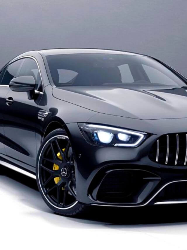 Dianteira da Mercedes AMG GT.