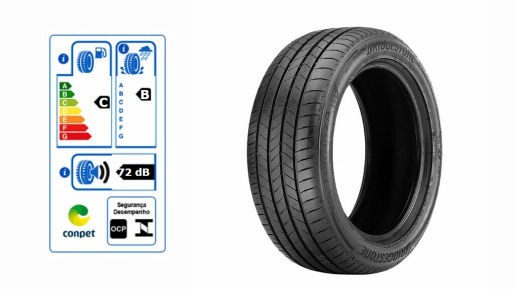 Um dos melhores pneus 215/45 R17, o Bridgestone Tauranza T005 91V.