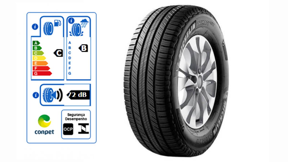 Um dos melhores pneus 235/65 R17, o108V Michelin Primacy SUV.
