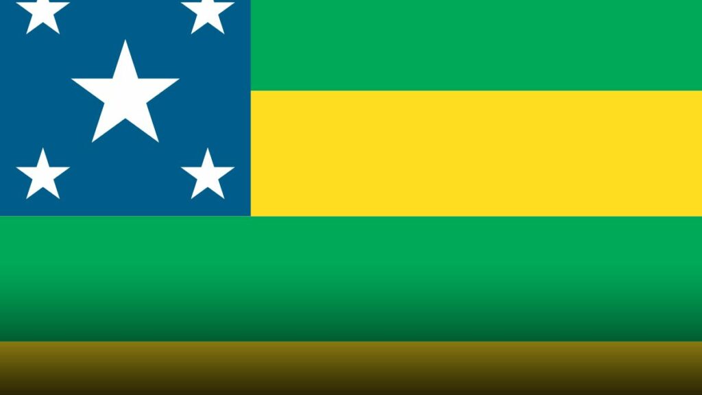 Bandeira do estado de Sergipe.