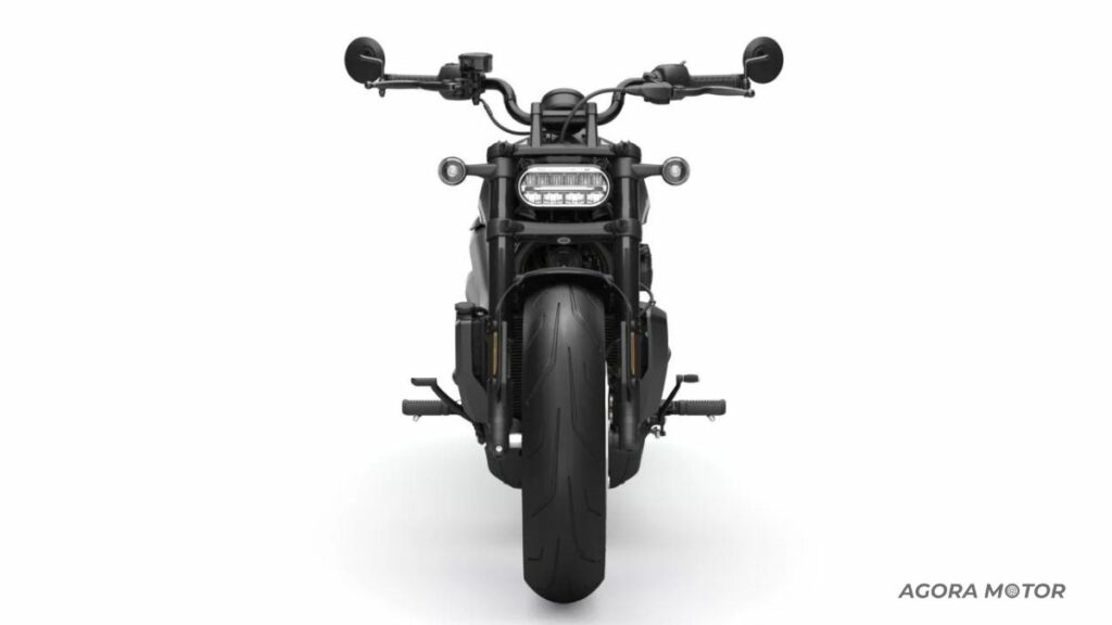 Frente da Sportster S 2023.