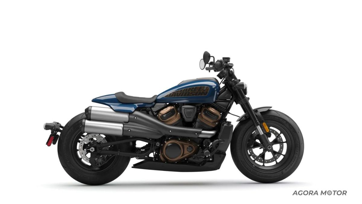 Sportster S 2023 de lado.