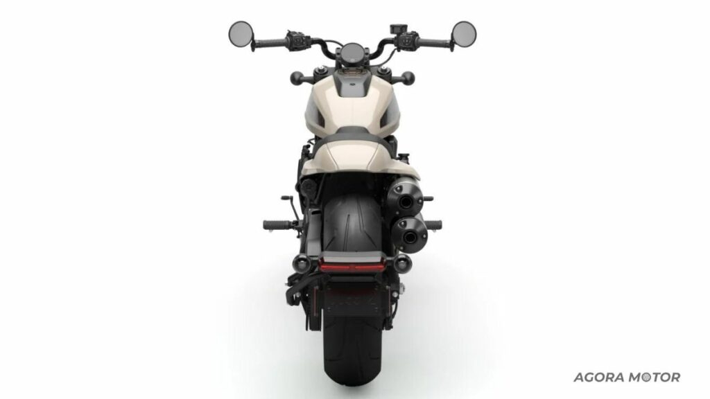 Traseira da Sportster S 2023.