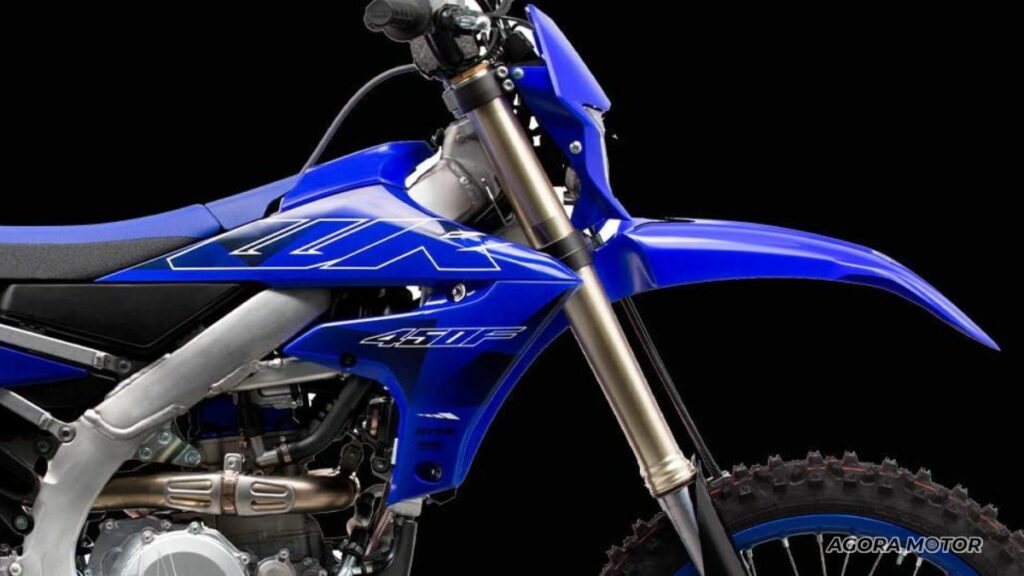 Suspensão da WR450F 2023.