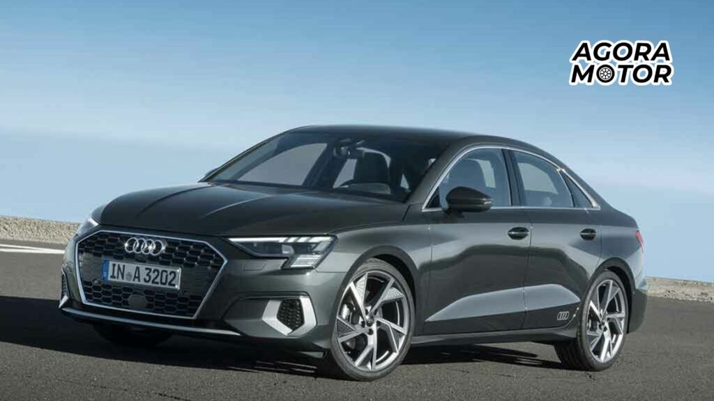 Foto de um Audi A3, um dos sedans mais econômicos que os hatches