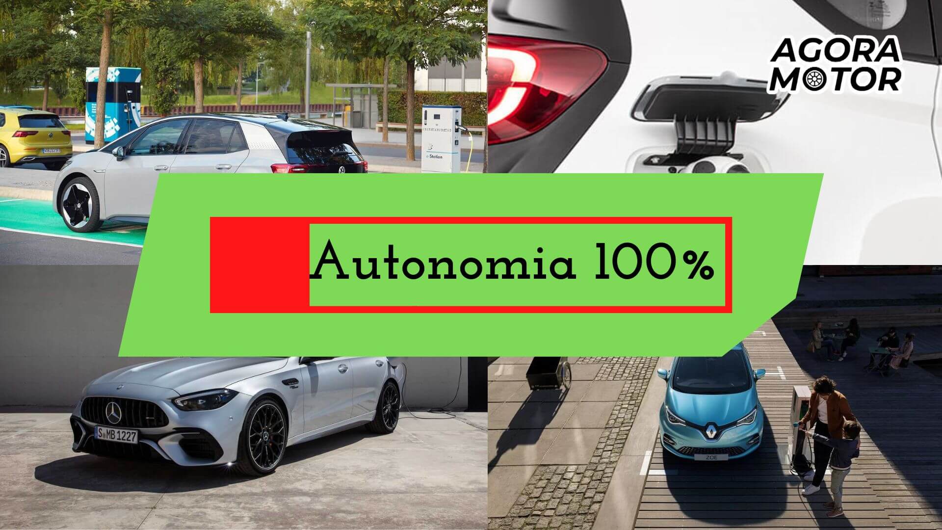 Foto exemplificada de carros e uma autonomia