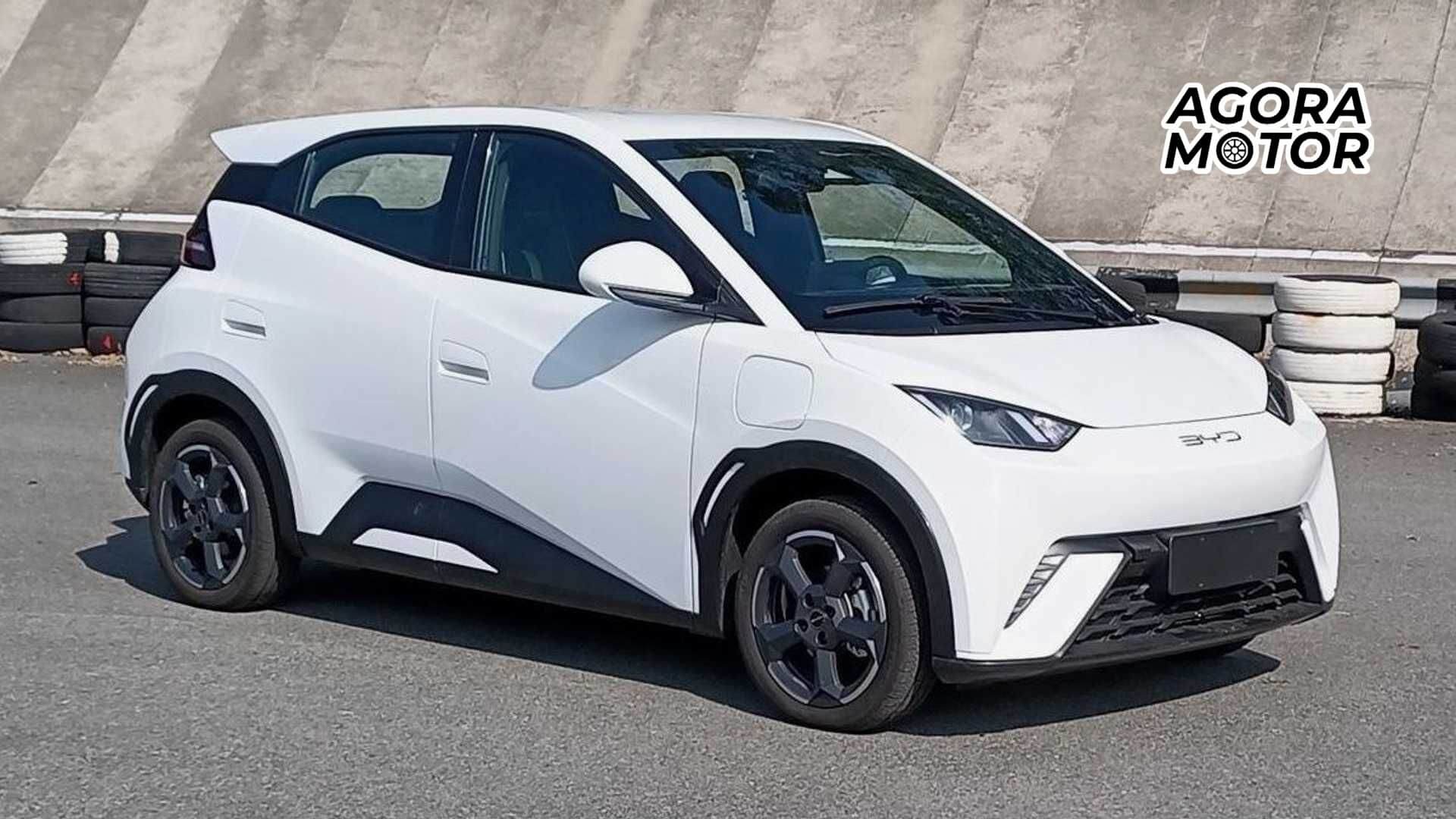 Foto de um BYD Seagull carro elétrico