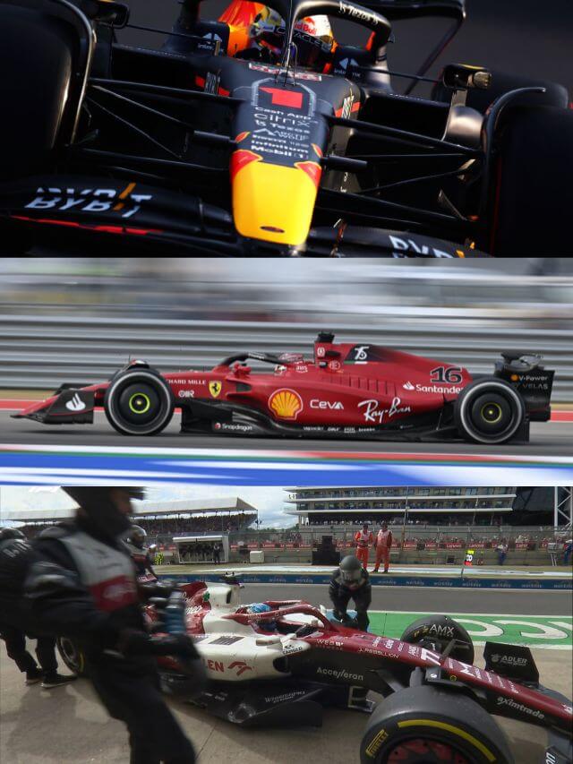 Foto de carros de Fórmula 1