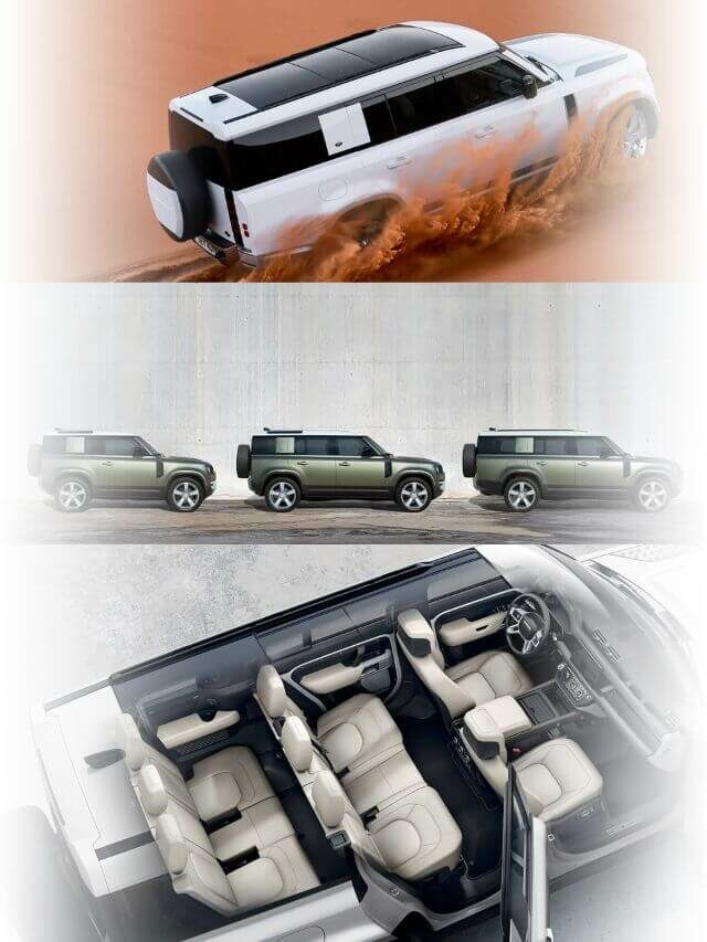 Conheça a Land Rover Defender de 8 lugares que custa quase R$ 900 mil