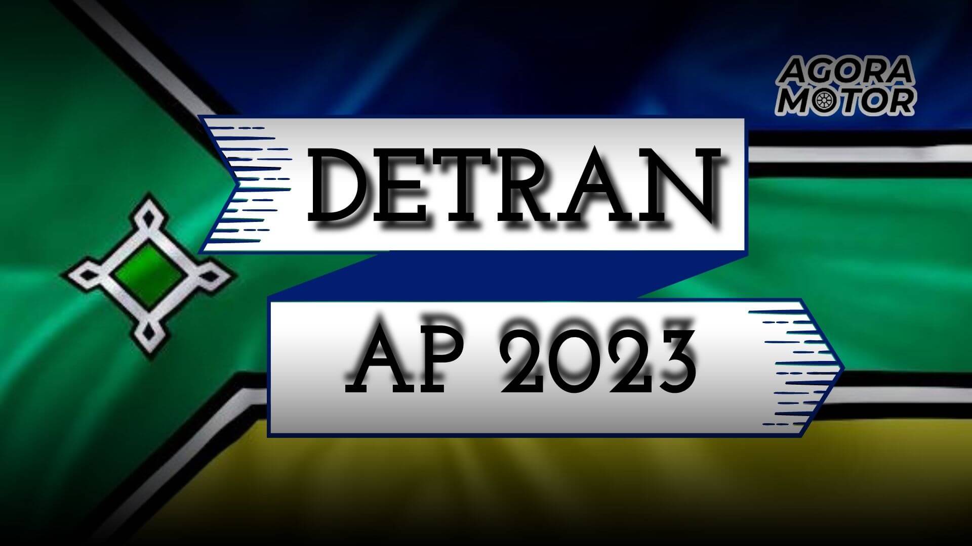 Foto da bandeira do Amapá, Detran AP 2023