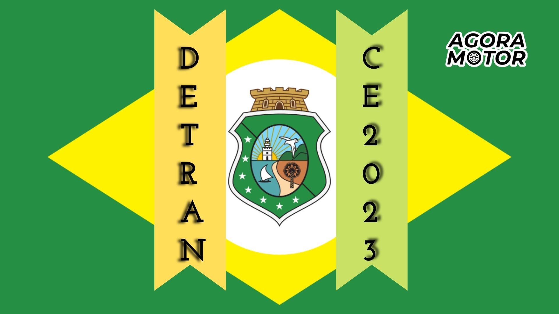 Foto da bandeira do Ceará, Detran CE