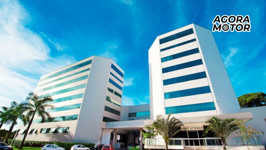 Foto da sede do Detran em vitória