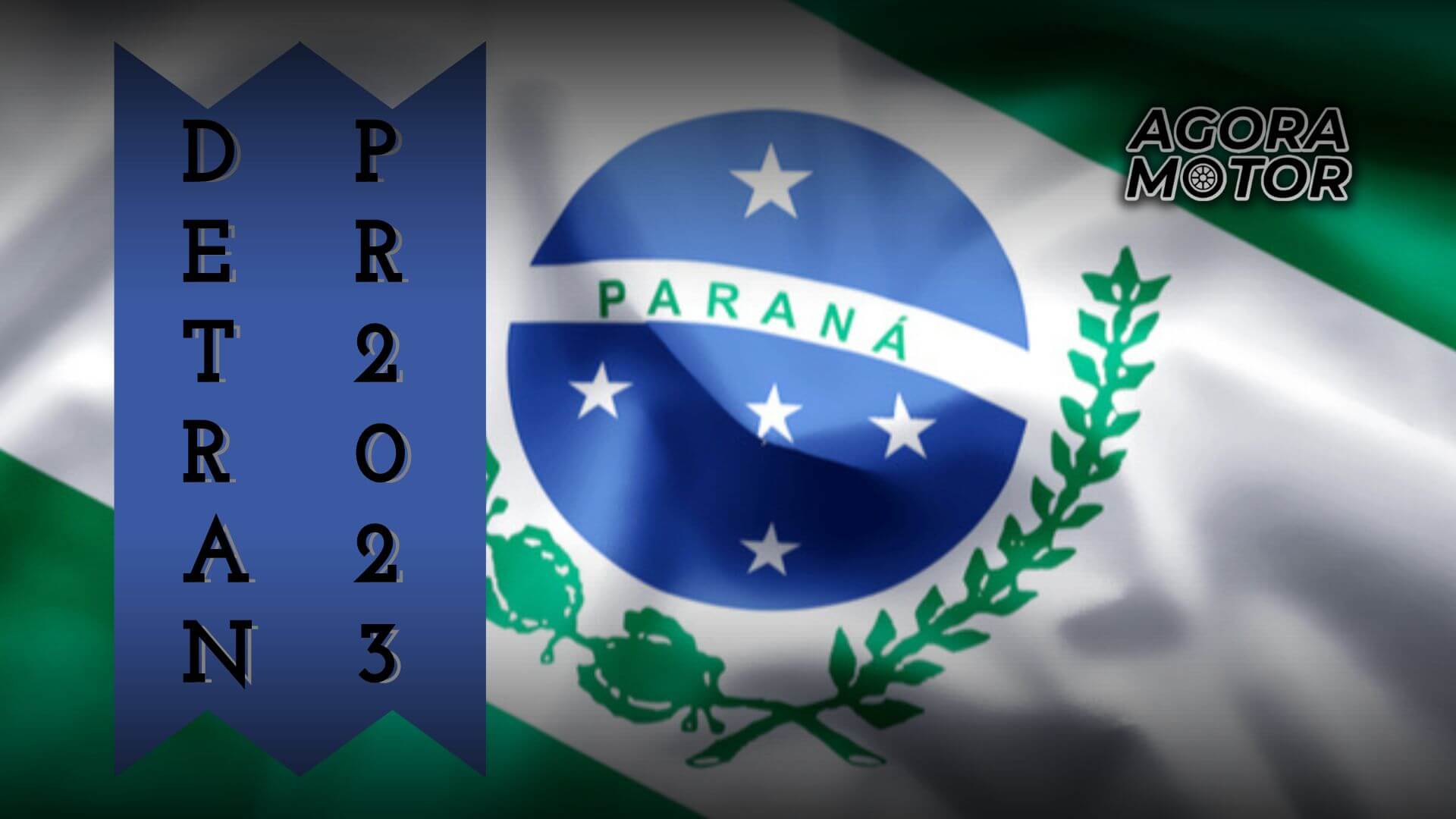 Foto da bandeira do Paraná, Detran PR 2023