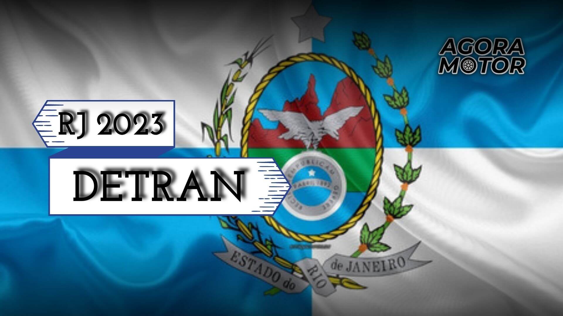 Foto da bandeira do estado de Rio de Janeiro, Detran RJ 2023