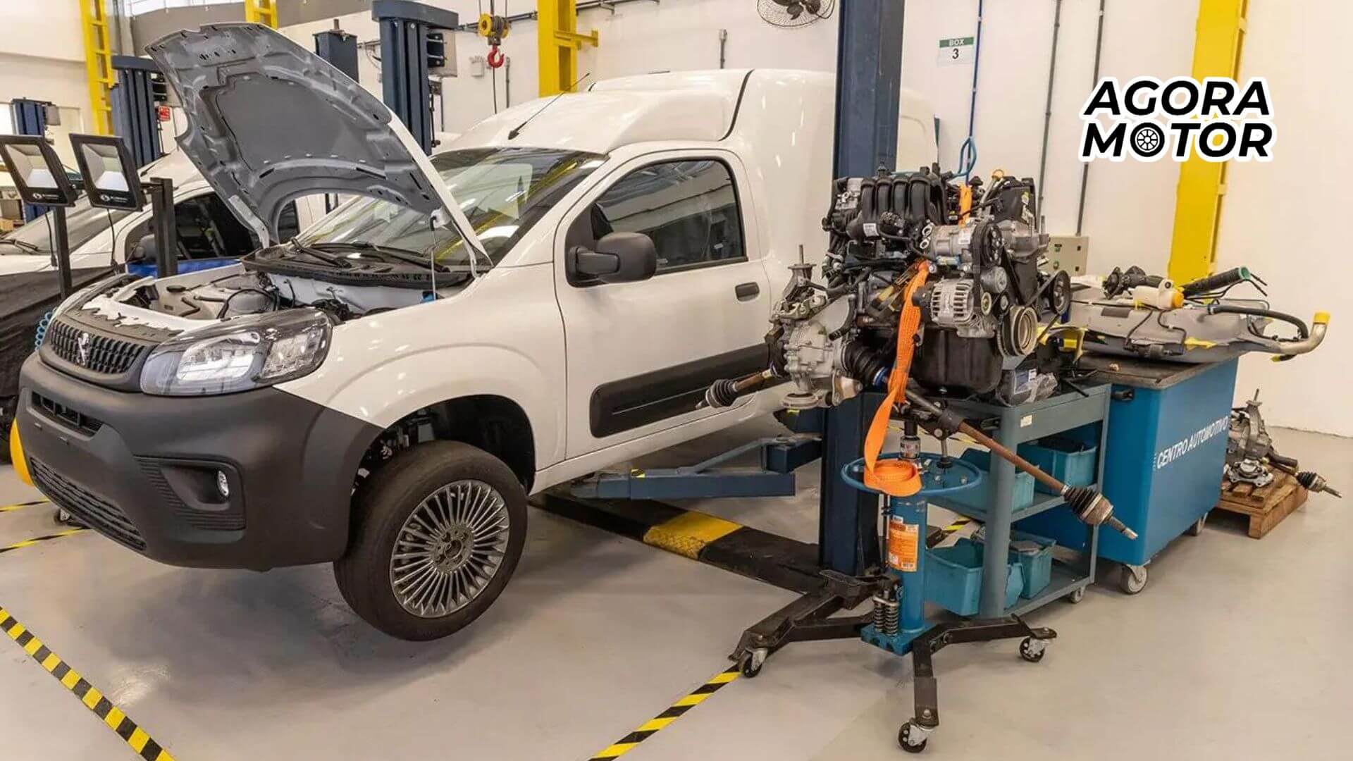 Foto de uma Fiat Fiorino