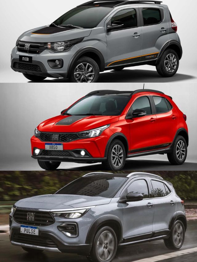 Foto de modelos da Fiat