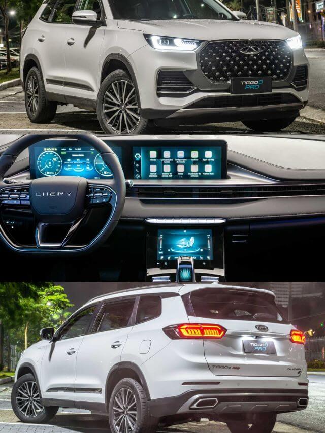 Foto do Híbrido Plug In Tiggo 8