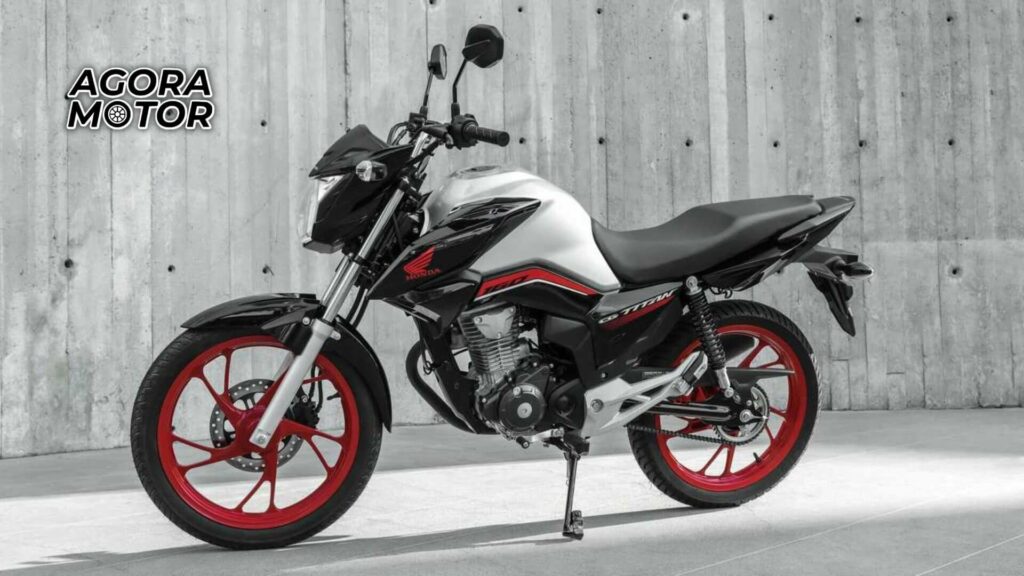 Foto de uma das motos que mais vende no Brasil a Cg 160 2023