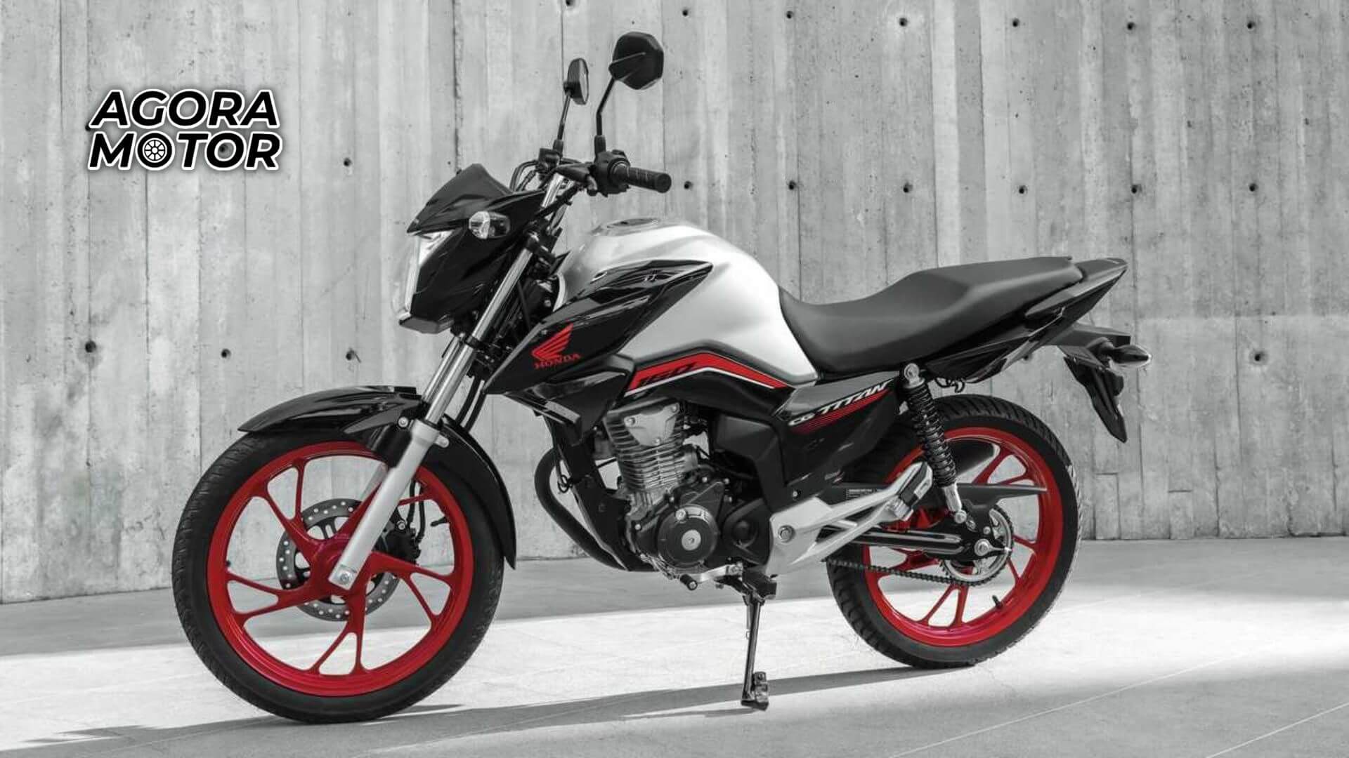 Foto de uma das motos que mais vende no Brasil a Honda Cg 160 2023