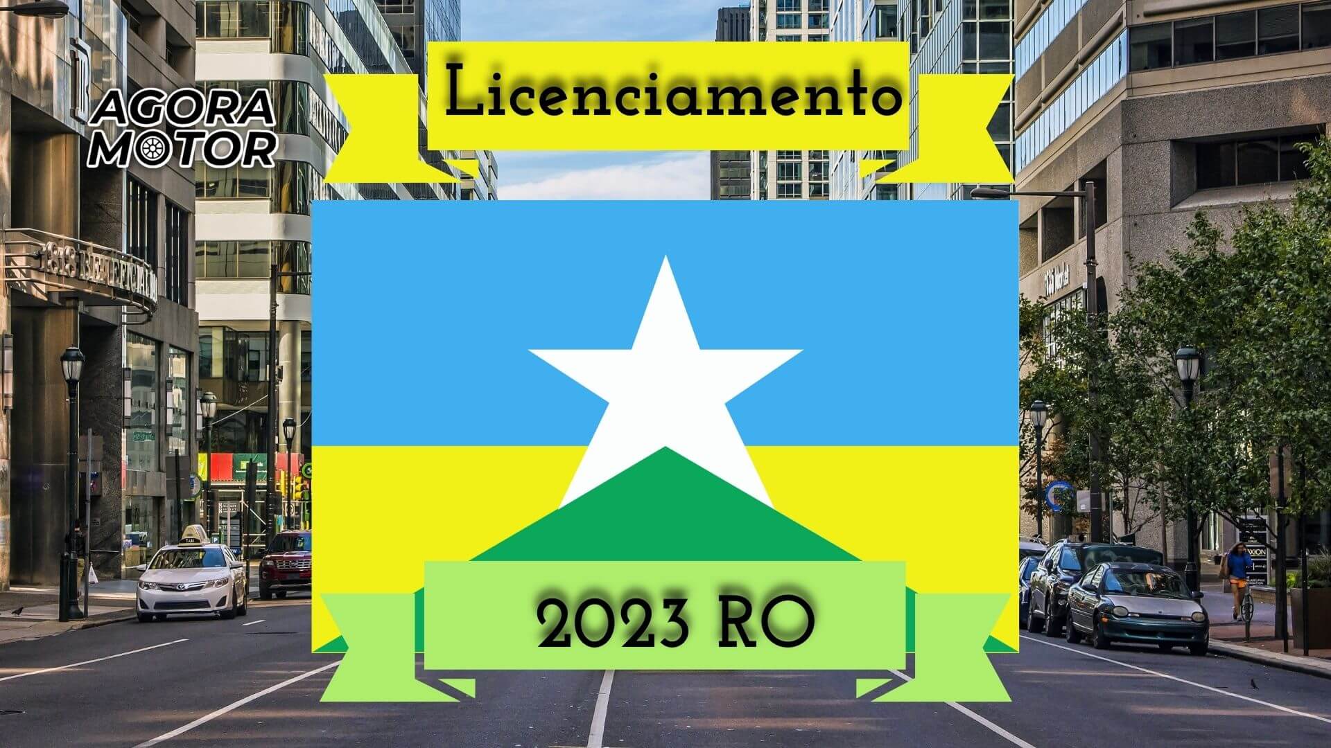 Foto da bandeira de Rondônia, Licenciamento 2024 RO