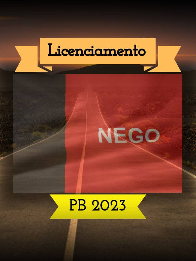 Licenciamento PB (Paraíba) 2023