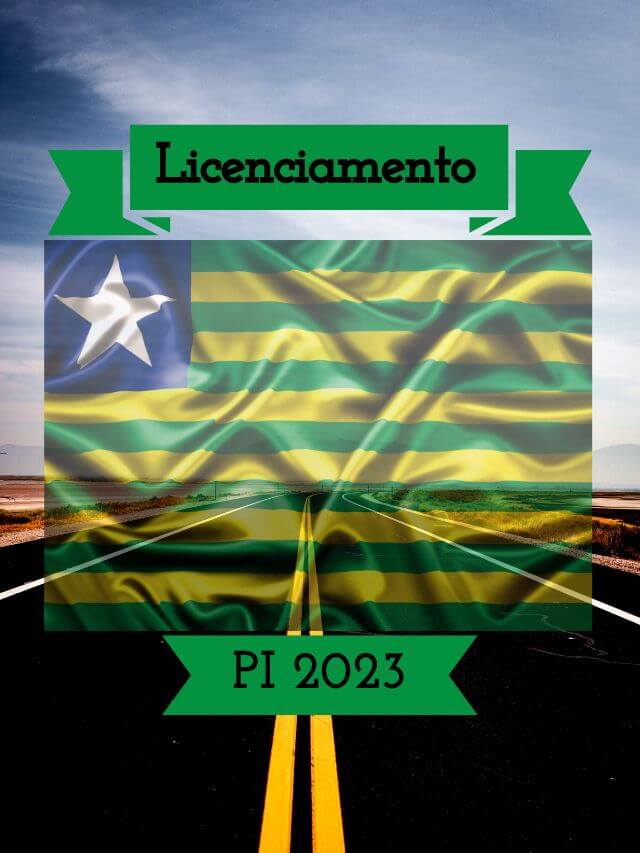 Foto da bandeira do Piauí, licenciamento Pi