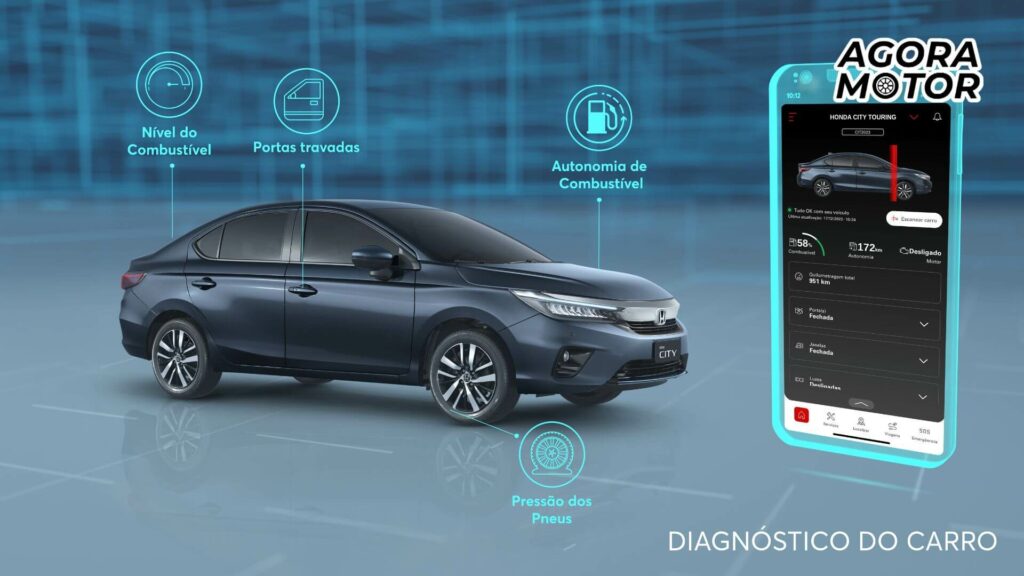 Foto do MyHonda Connect