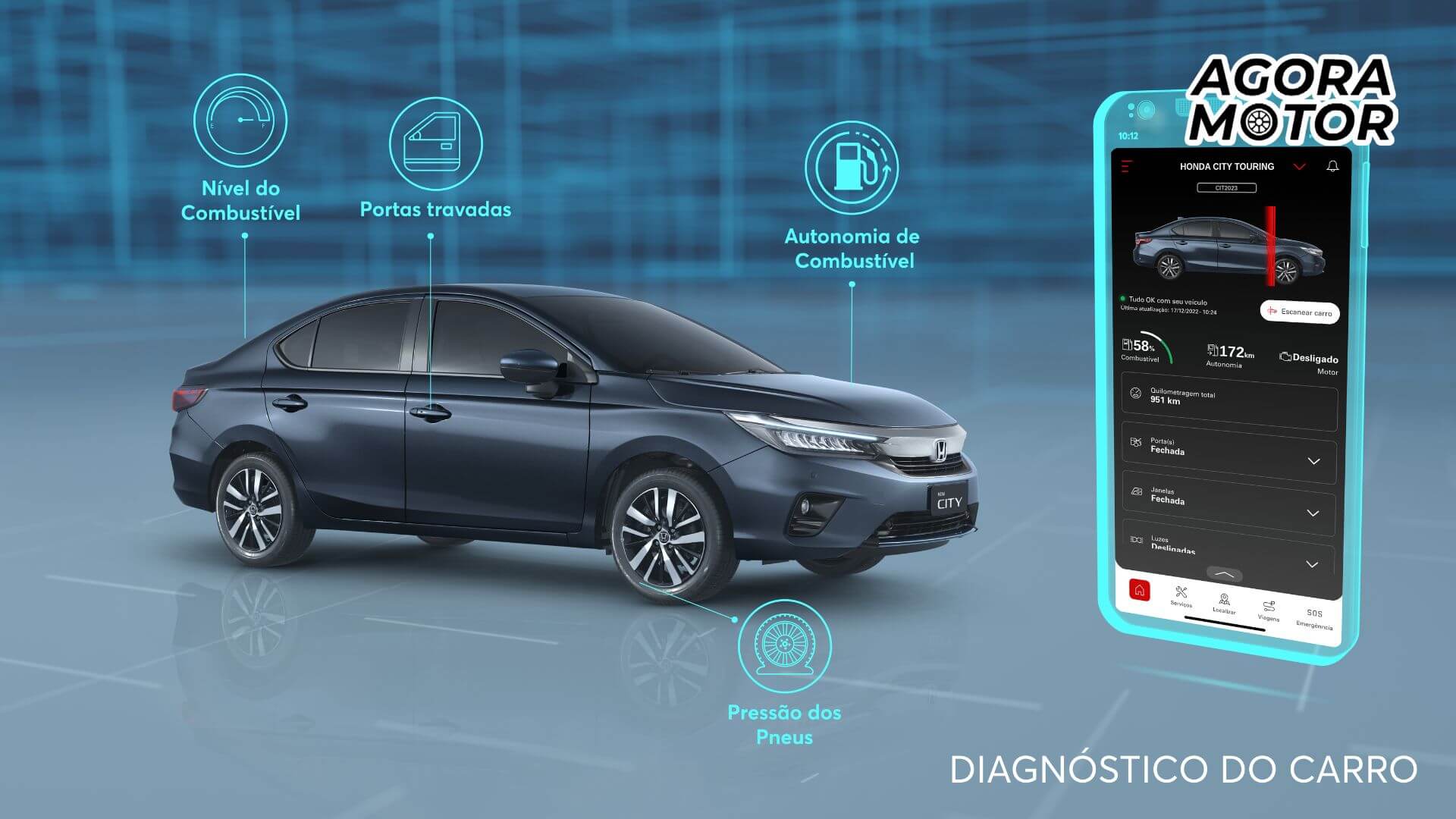 Foto do MyHonda Connect