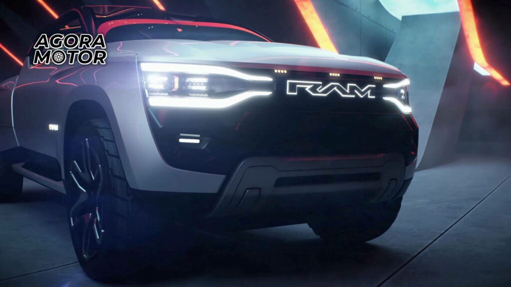 Foto frontal de uma RAM 1500 Revolution