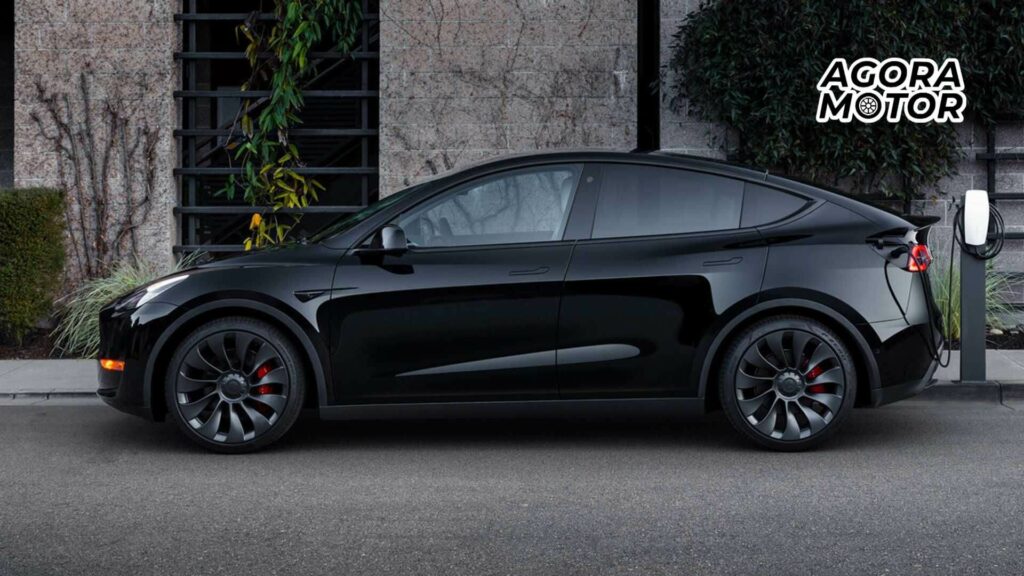 Foto de um Tesla Model Y