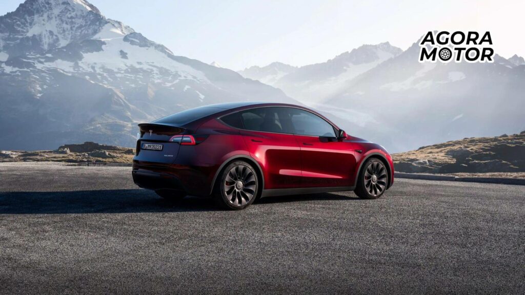 Foto de um Tesla Model Y