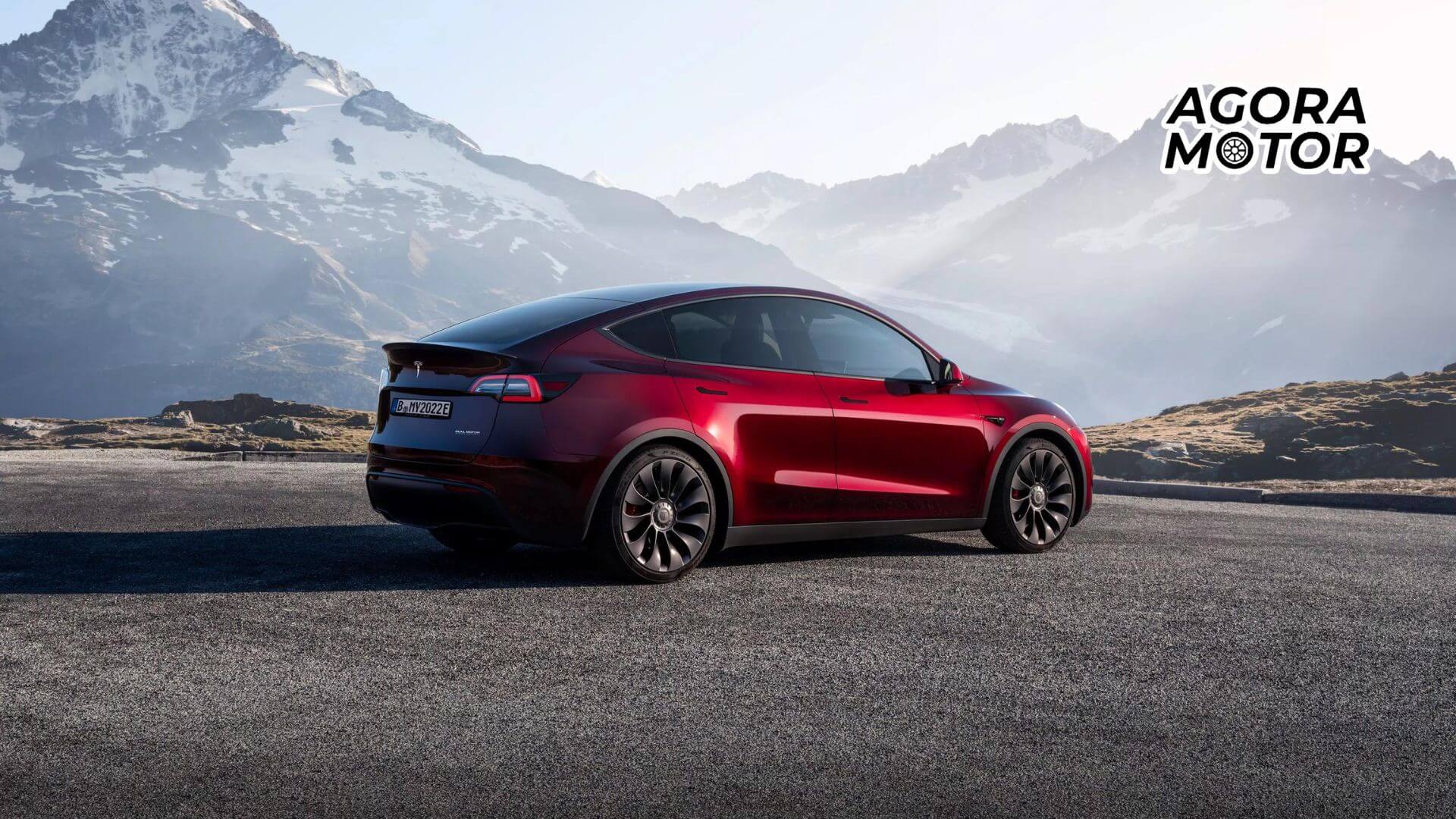Foto de um Tesla Model Y