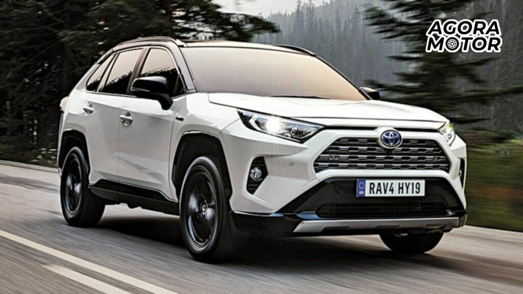 Foto de um Toyota RAV4 2023