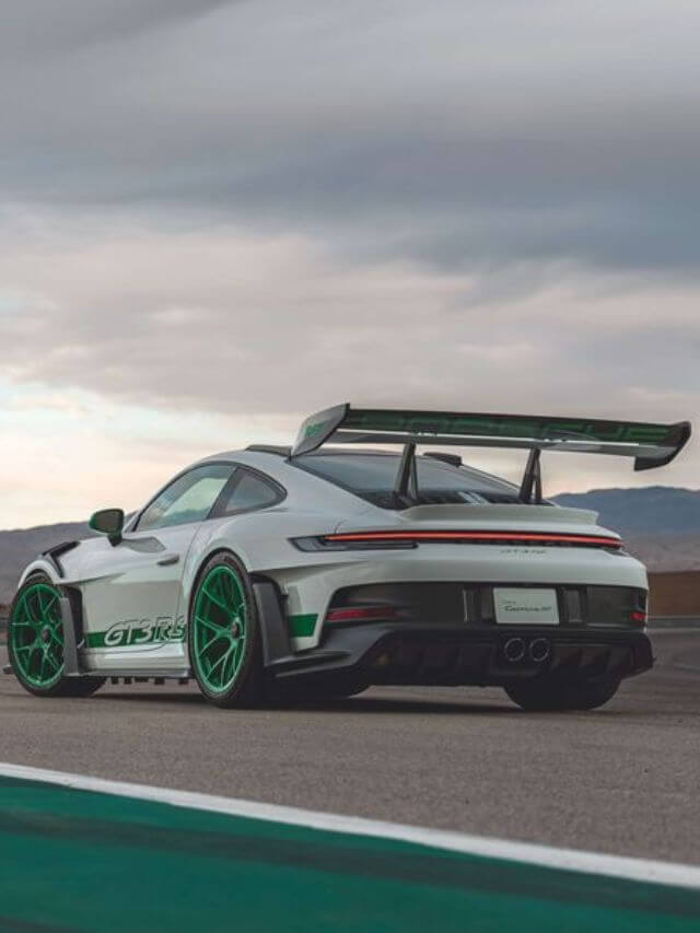 911 GT3 RS Limited Edition visto de trás.