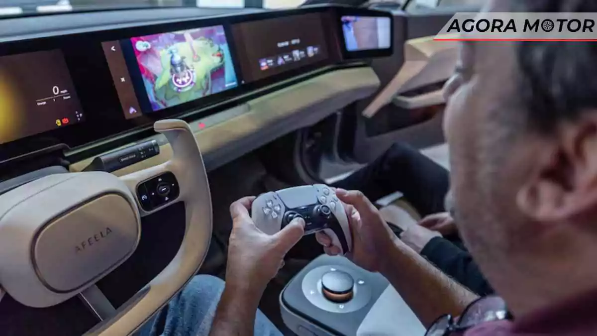 Afeela o carro da Honda com integração para Play Station 5!