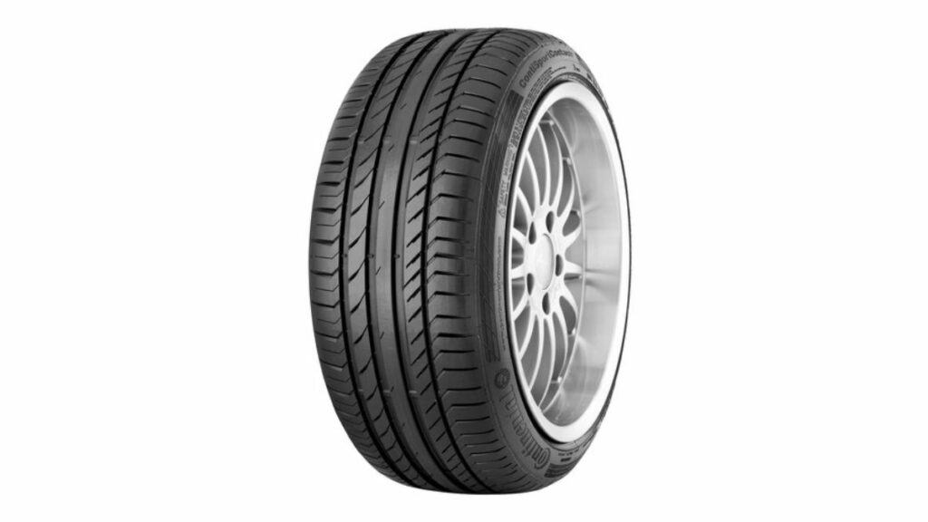 Um dos melhores pneus 245/40 R18, o Pneu Continental ContiSportContact 5 MOE Aro 18 245/40 97Y.