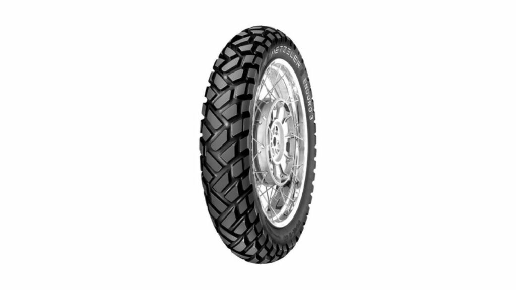 Pneu Metzeler Enduro 3 120/80-18 62S Traseiro.