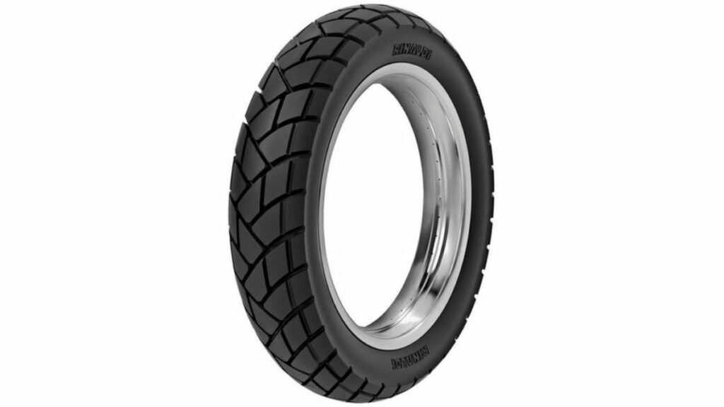 Pneu Rinaldi R34 110/80-18 58T Traseiro.