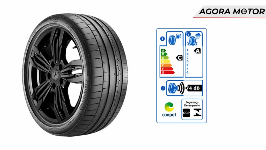 Pneu SportContact 6 295/30 R19 100Y.