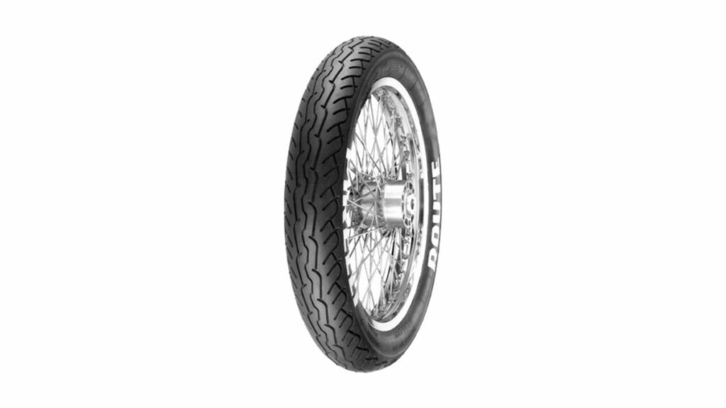 Pneu120/90-17 Pirelli MT Route 64S Dianteiro.