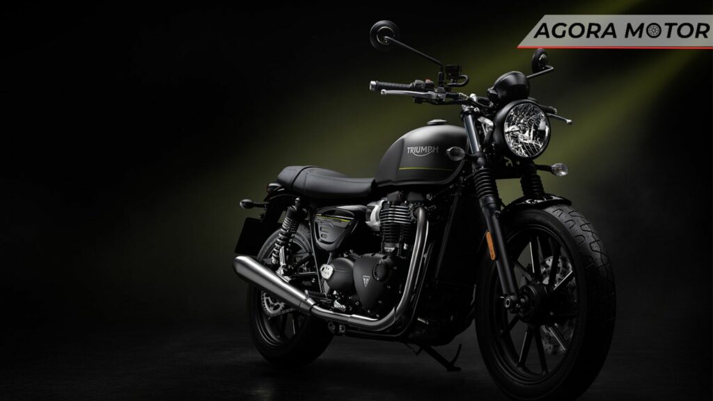 Frente da Street Twin 900 2023.