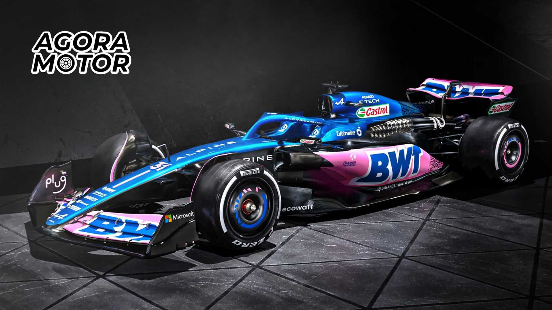 Foto do Alpine A523 2023