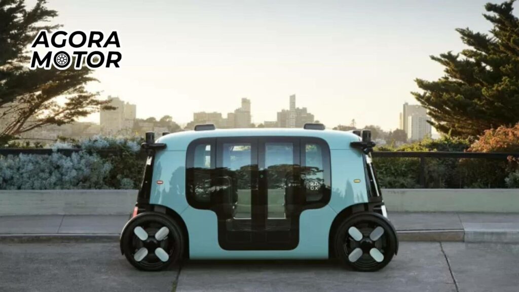 Foto de um dos Táxis 100% autônomo da Amazon