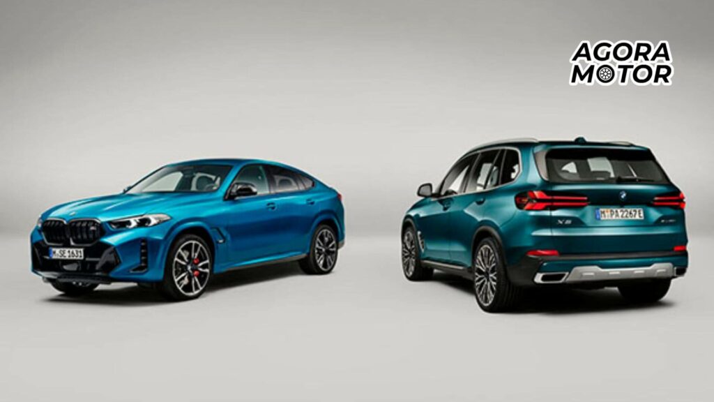 Foto de uma BMW X5 e X6