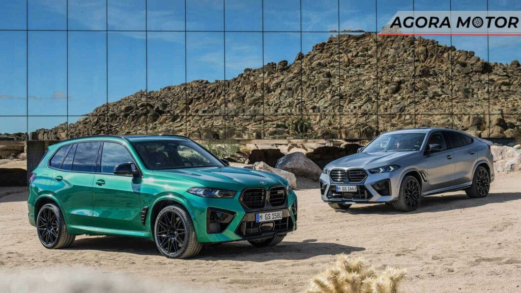 Foto de uma BMW X5 e X6 M Competition 2024