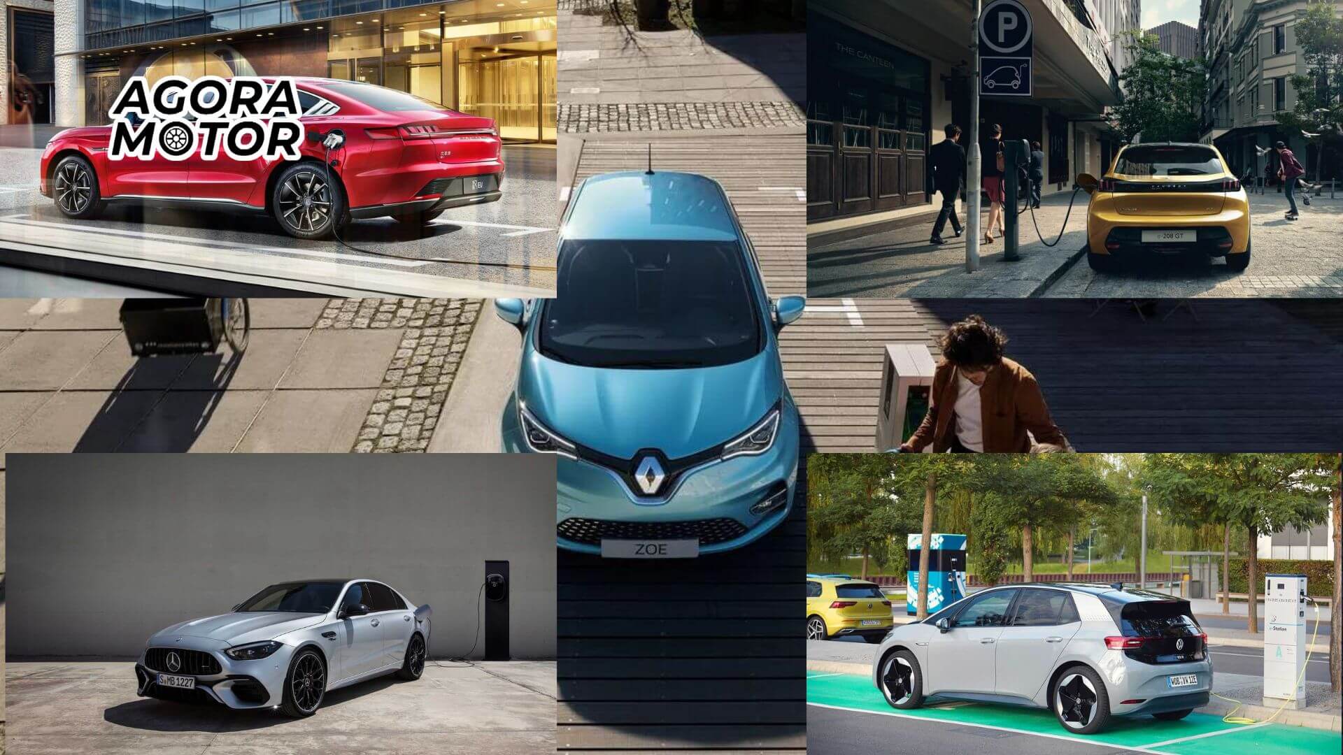 Foto de carros elétricos