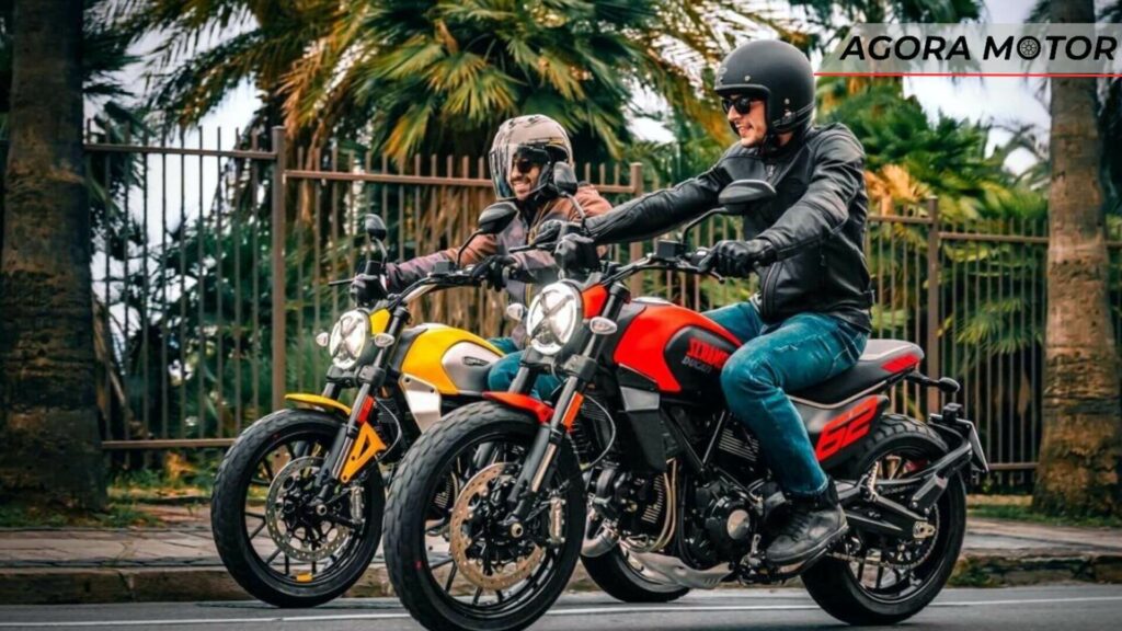 Foto de uma Scrambler 2023