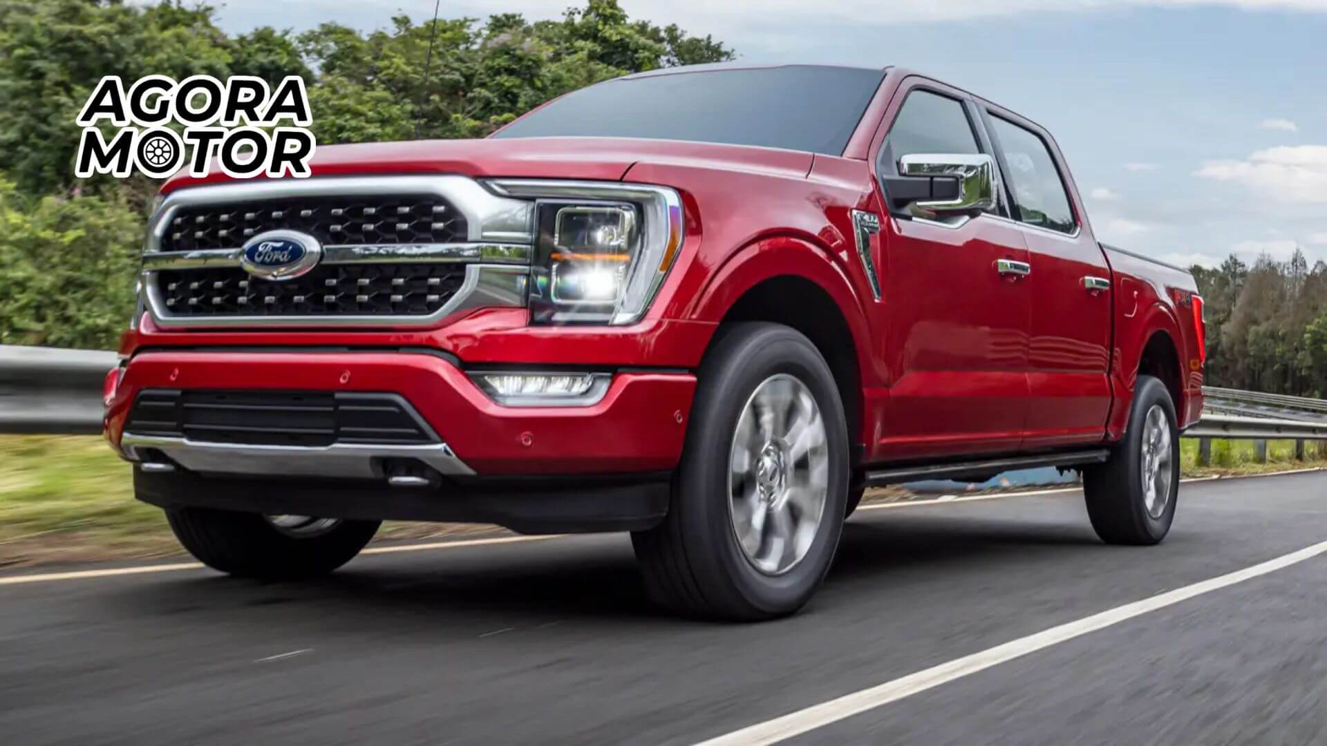 Foto de uma F-150 2023